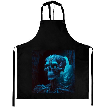 Discover Glamour shot of a skeletal dark witch Aprons