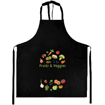 Discover Natural Medicine Vegan Vegetables Fruit Lover Aprons