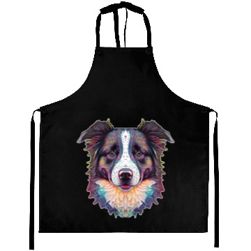 Discover Border Collie Fantasy Dog Aprons
