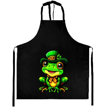 Discover The Magical St. Patrick's Day Frog Aprons