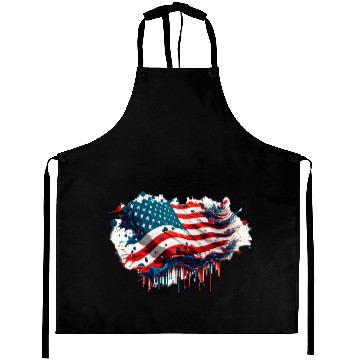 Discover Patriotic Flow Aprons