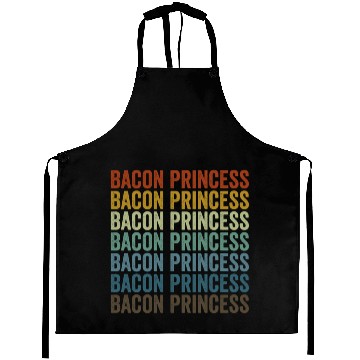Discover Bacon Princess Bacon Lover Princess Aprons