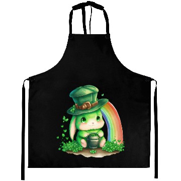 Discover St Patrick's Day Irish Funny Rabbit Saint Patrick Aprons