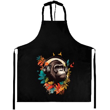 Discover Gorilla DJ Jungle Aprons