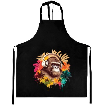 Discover Gorilla DJ Music Aprons