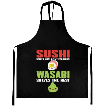 Discover Sushi And Wasabi Aprons