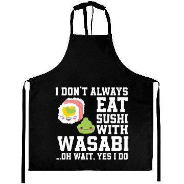 Discover Sushi And Wasabi Aprons