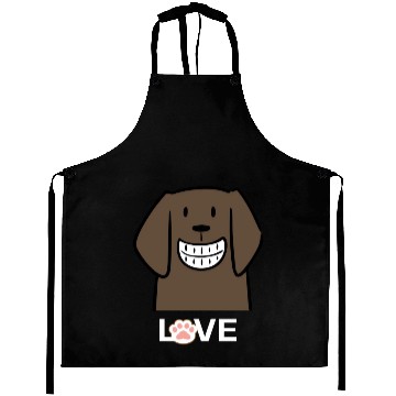 Discover Love Dog Aprons