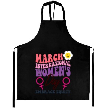 Discover International Women's Day 2023 Theme Embrace Equit Aprons