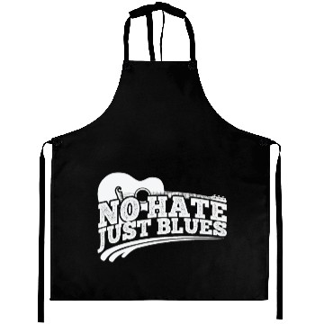 Discover No hate just Blues Music Trumpet Aprons