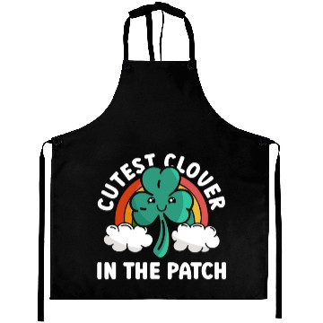 Discover Cutest Clover In The Patch - St Patricks Day Irish Aprons