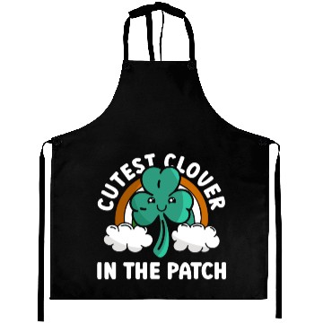 Discover Cutest Clover In The Patch - St Patricks Day Irish Aprons