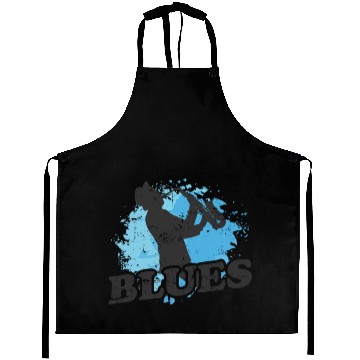 Discover Blues Saxophone Music Trumpet Aprons