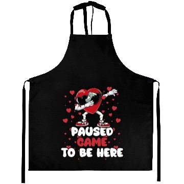 Discover I Paused My Game To Be Here Mens Kids Boys Aprons
