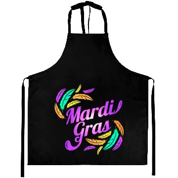 Discover Purple Lettering For Mardi Gras Aprons