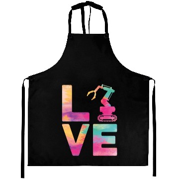 Discover Robot Robotics Engineer Watercolor Aprons