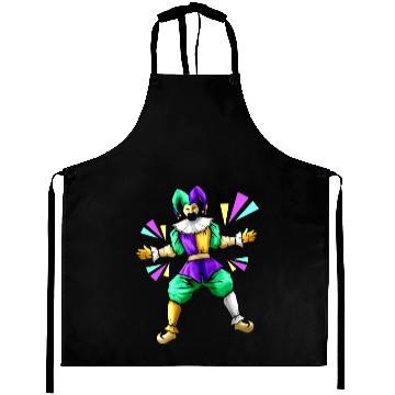 Discover Jester Costume For Mardi Gras Aprons