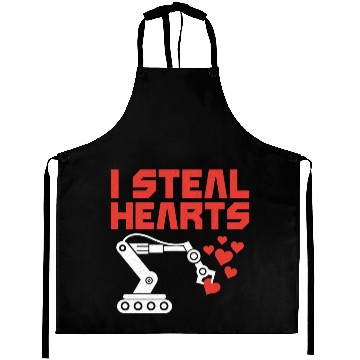 Discover Robot Robotics Engineer Valentines Aprons
