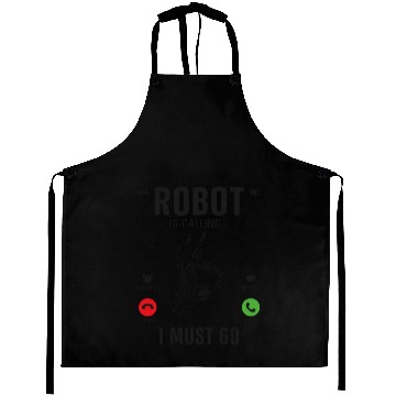 Discover Robot Robotics Engineer Phone Aprons