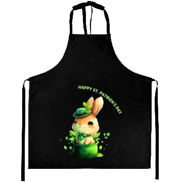 Discover St. Patrick's day, sweet rabbit Aprons
