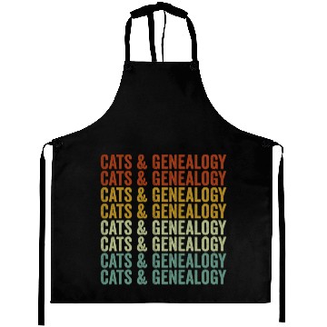 Discover Cats & Genealogy Genealogy Genealogist Cats Lover Aprons