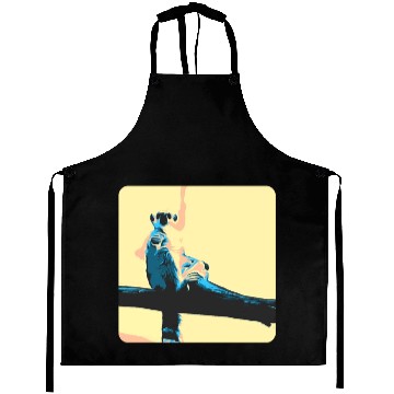 Discover ring-tailed lemur chilling - ringtailed Aprons