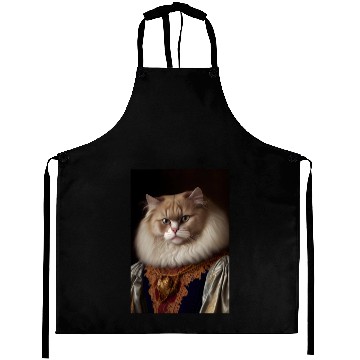 Discover Angora Persian Cat Breed Portrait Royal Renaissanc Aprons