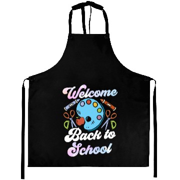 Discover Welcome Back To School Pupil Grade Teacher Aprons