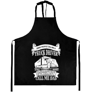 Discover Husband Dad Trucker Legend Aprons