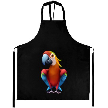 Discover Macaw Aprons