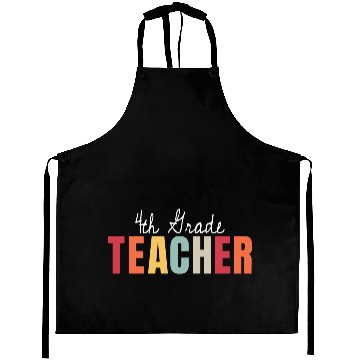 Discover 4th Grade Teacher Back To School First Day Aprons