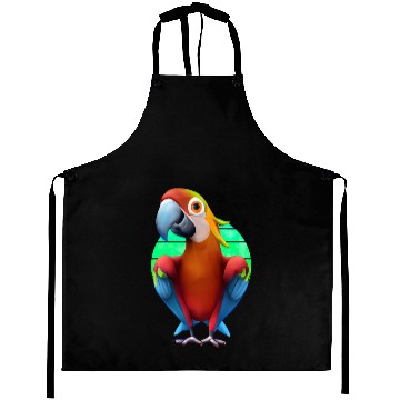 Discover Macaw Aprons