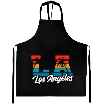 Discover Los Angeles LA California Gift Aprons