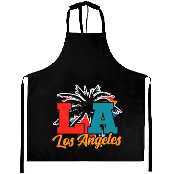 Discover Los Angeles LA California Gift Aprons