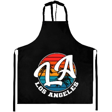 Discover Los Angeles LA California Gift Aprons
