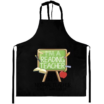 Discover Reading Teacher Aprons