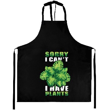 Discover Can't Have Plants Farmer Garden Hobby Gardener Aprons