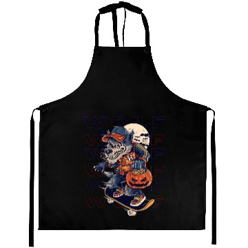 Discover Black Beige Navy Werewolf Aprons