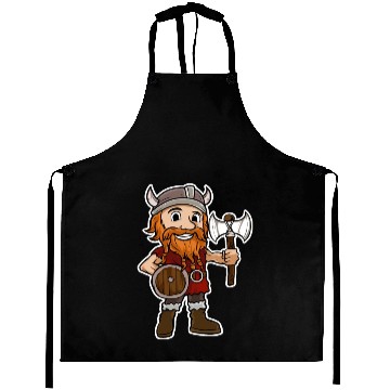 Discover Viking Warrior Valhalla Norman Odin Axe Aprons