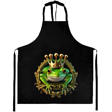 Discover Frog Prince Aprons