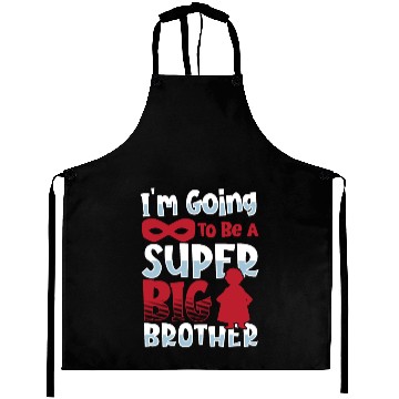 Discover I'm Going To Be A Super Big Brother Sister Aprons