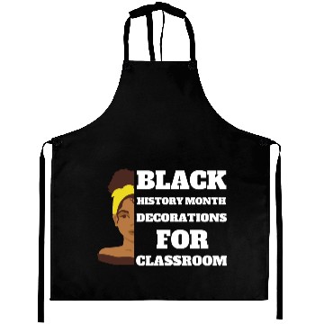 Discover black history month decorations for classroom Aprons