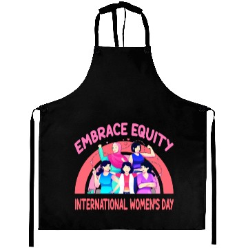 Discover International Women's Day Embrace Equity Aprons