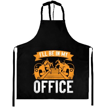 Discover Robot Robotics Engineer Vintage Aprons