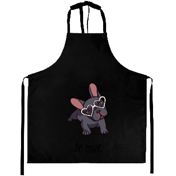 Discover Be mine frenchie. Aprons