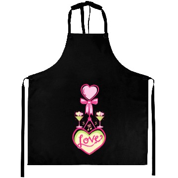 Discover Love - Valentine's day Aprons