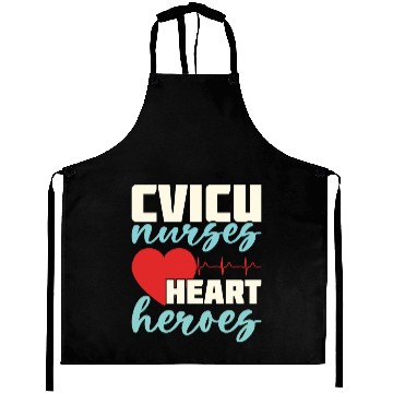 Discover CVICU Nurses Heart Heroes Aprons