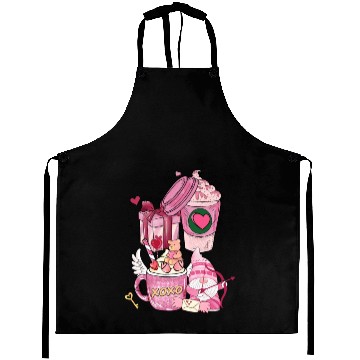 Discover Coffee Is My Love Language Cupid Coffee Valentine Aprons