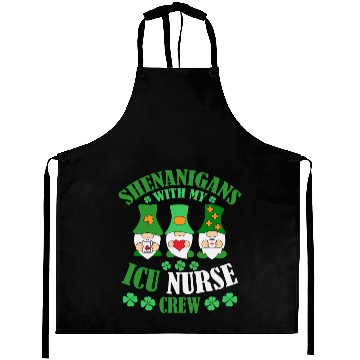 Discover Shenanigans With My ICU Nurse Crew Saint Aprons