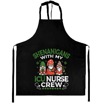Discover Shenanigans With My ICU Nurse Crew Saint Aprons